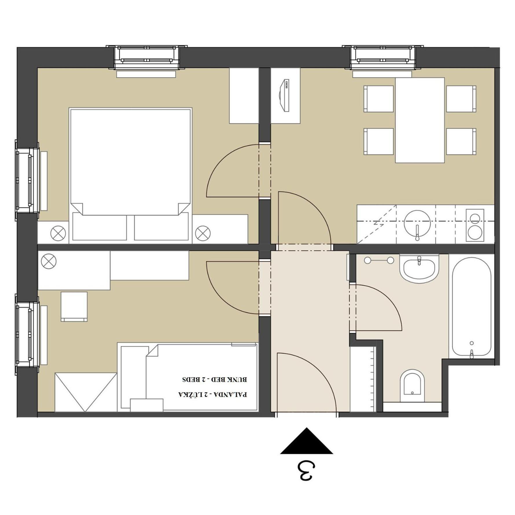 Pension Jansky Potok I. Apartment Janske Lazne Room photo